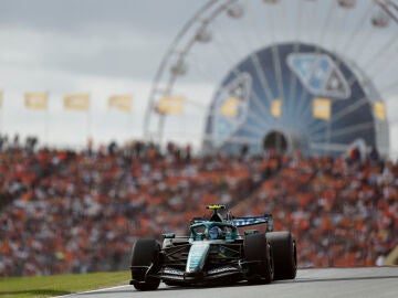 Fernando Alonso durante el GP de Pa&iacute;ses Bajos