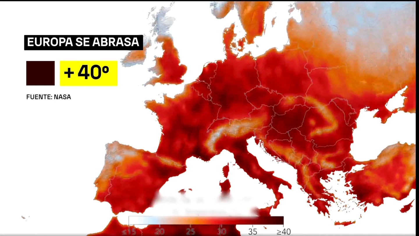 Europa se abrasa este verano y afronta ya las consecuencias económicas Europa se abrasa este verano y afronta ya las consecuencias económicas