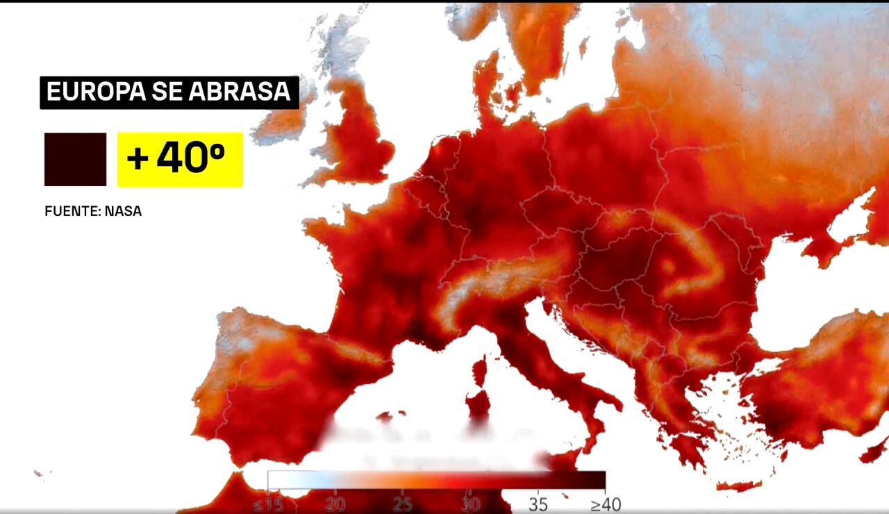 Europa se abrasa este verano y afronta ya las consecuencias econ&oacute;micas