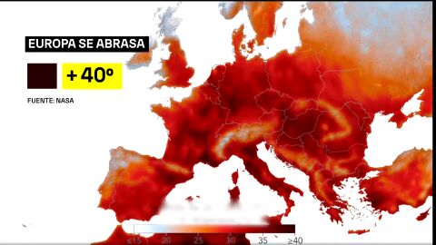 Europa se abrasa este verano y afronta ya las consecuencias econ&oacute;micas
