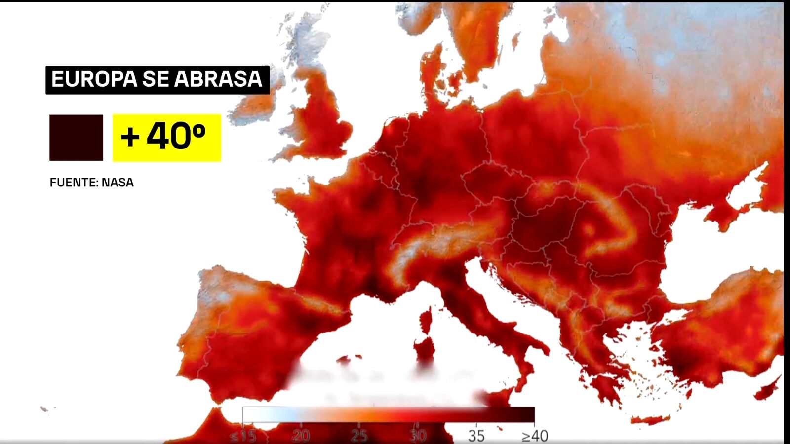 Europa se abrasa este verano y afronta ya las consecuencias económicas