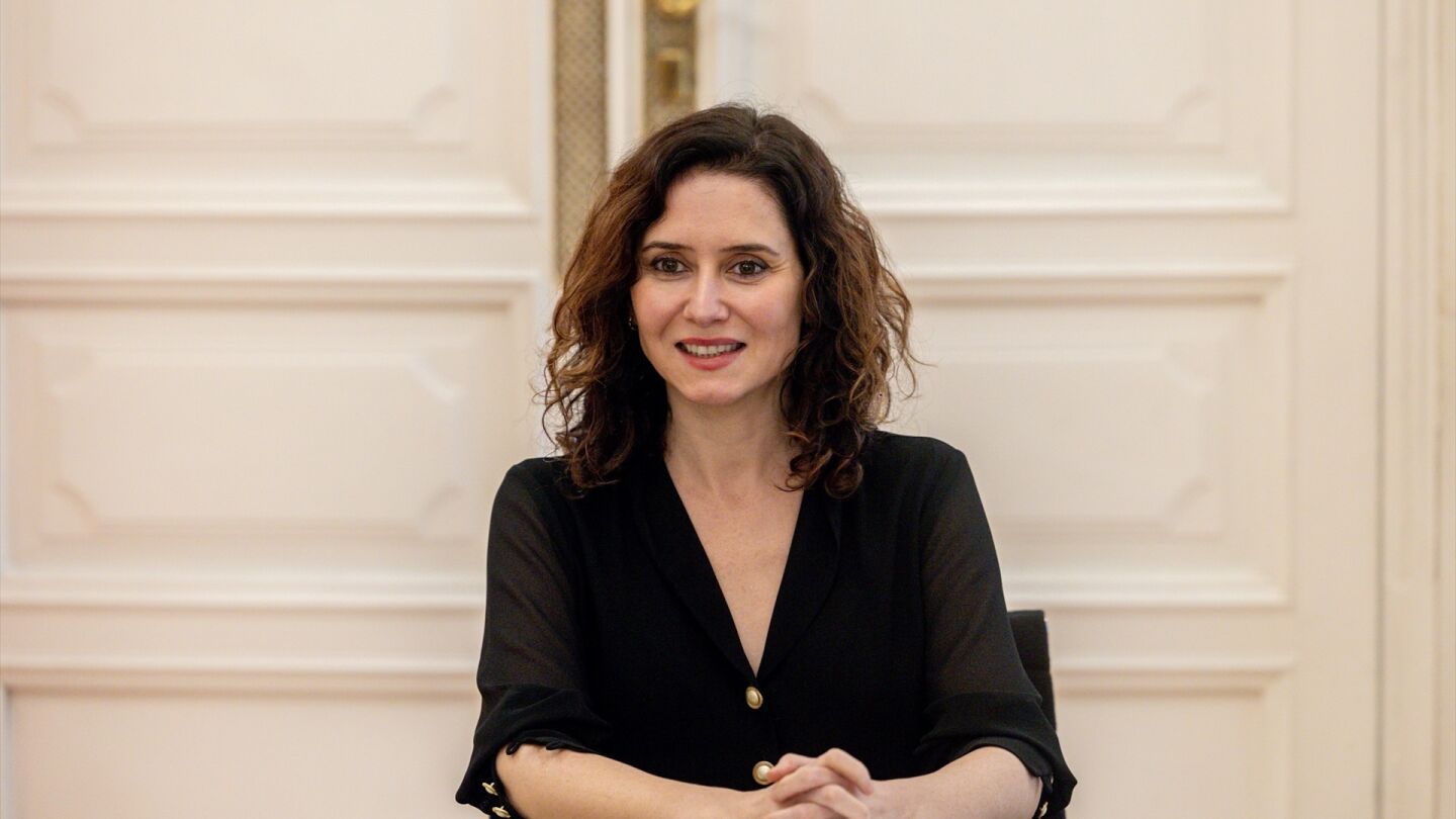 La presidenta de la Comunidad de Madrid, Isabel D&iacute;az Ayuso.