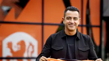 Xavi Hernández, presentado como seleccionador de Países Bajos Xavi Hernández, presentado como seleccionador de Países Bajos