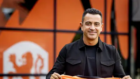 Xavi Hernández, presentado como seleccionador de Países Bajos Xavi Hernández, presentado como seleccionador de Países Bajos