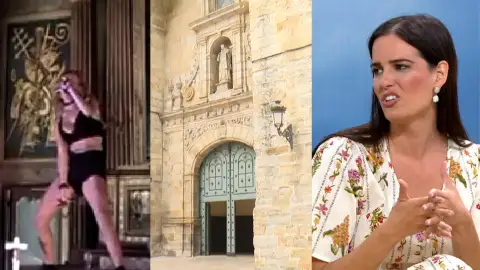 Carla Restoy critica el acto de Ane Lindane en la Iglesia Católica Carla Restoy critica el acto de Ane Lindane en la Iglesia Católica