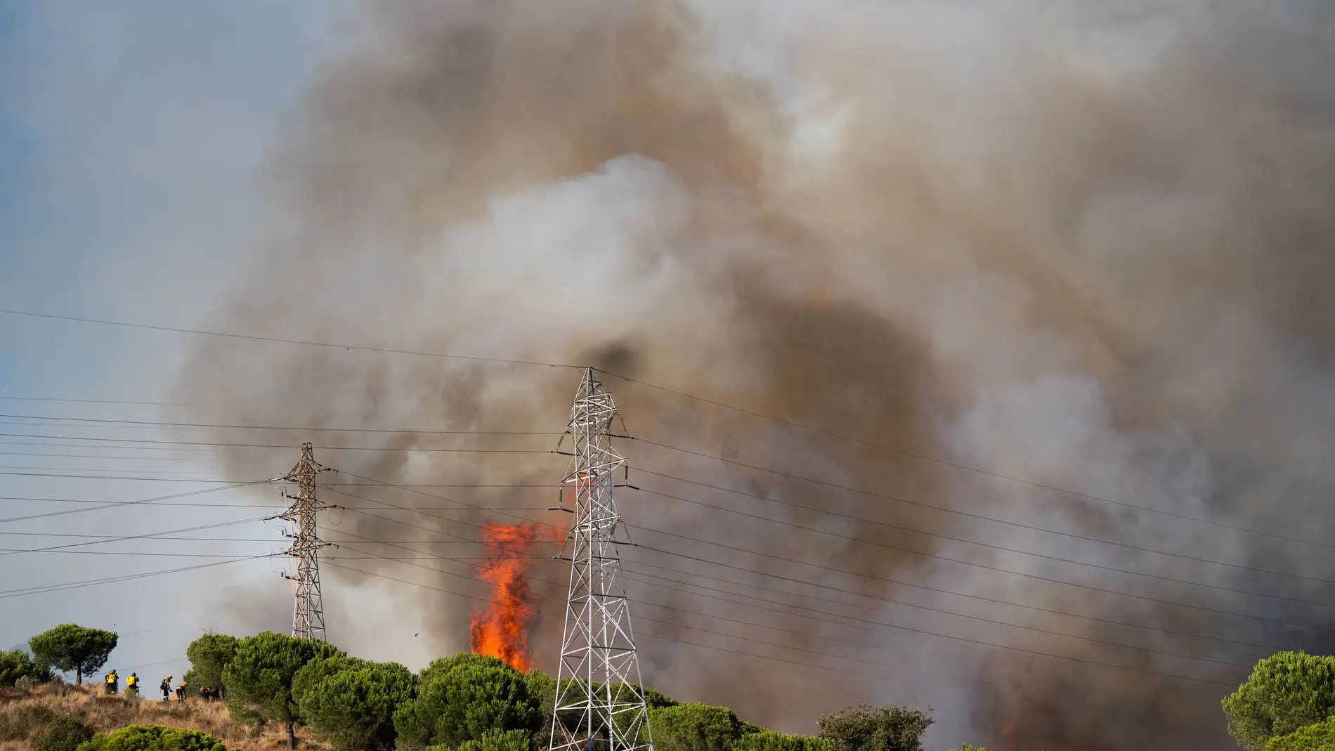 El incendio de Collserola da un respiro tras arrasar 45 hectáreas y confinar a 15.000 personas El incendio de Collserola da un respiro tras arrasar 45 hectáreas y confinar a 15.000 personas