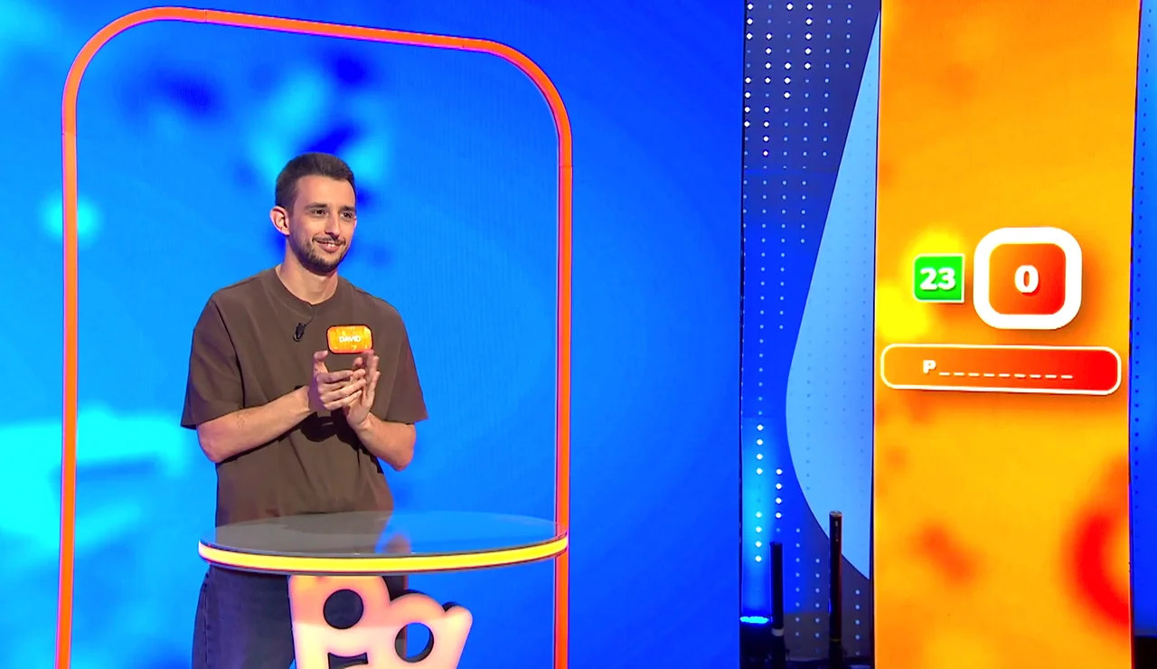 David celebra su programa 100 en Pasapalabra con un espectacular empate a 23 aciertos con Javier en AlaZ