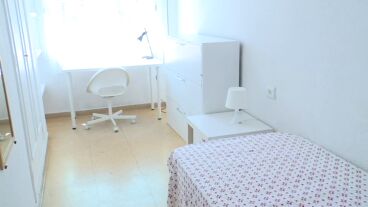 Imagen de una habitaci&oacute;n en un piso compartido