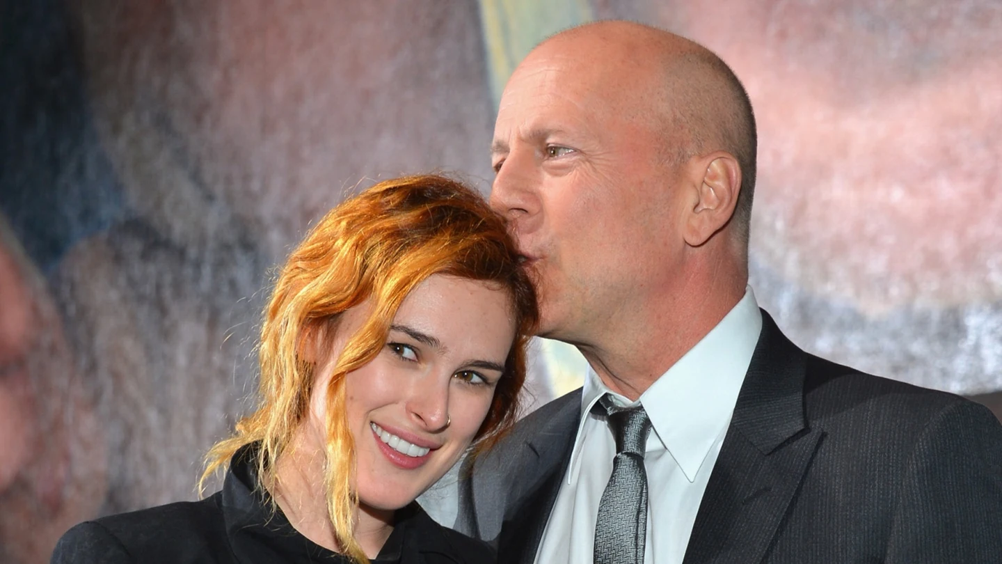 Bruce Willis y su hija Rumer Willis Bruce Willis y su hija Rumer Willis
