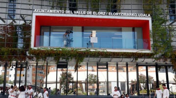 Vista del ayuntamiento