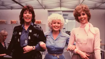 Jane Fonda, Lily Tomlin y Dolly Parton en 9 to 5 Jane Fonda, Lily Tomlin y Dolly Parton en 9 to 5