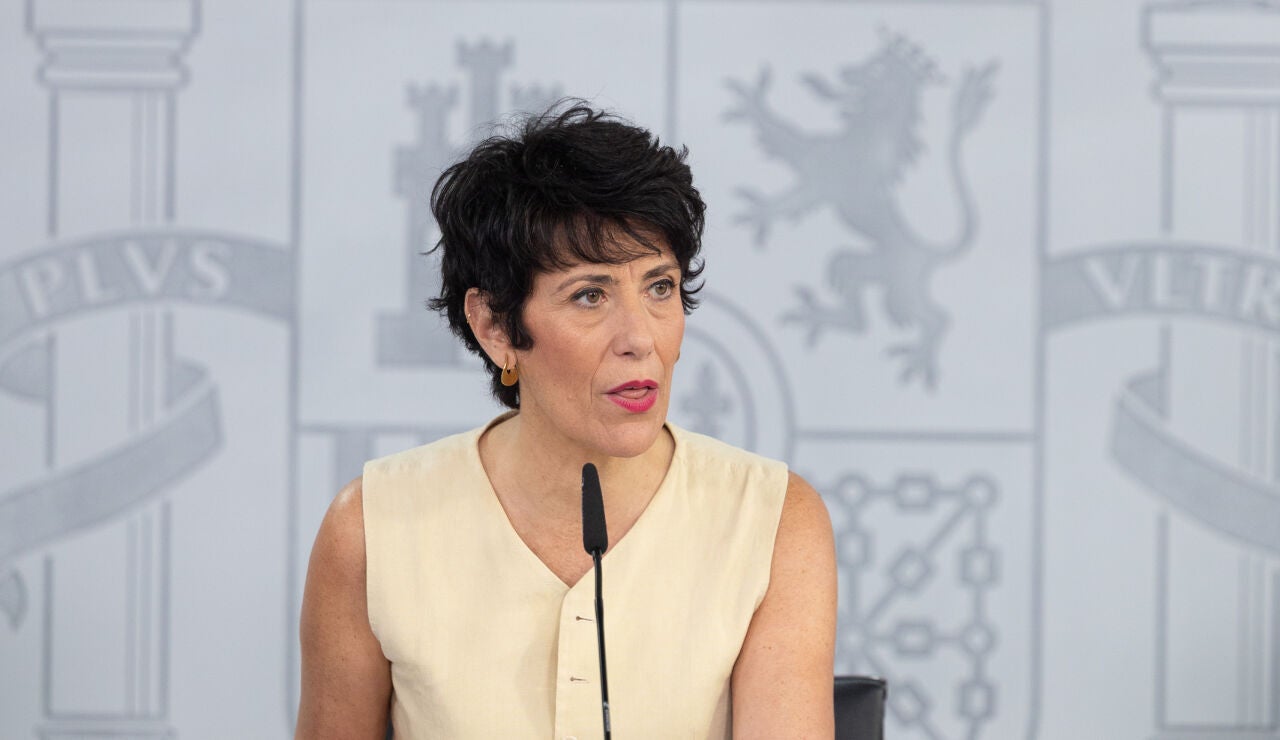 La portavoz del Gobierno y ministra de Inclusi&oacute;n, Seguridad Social y Migraciones, Elma Saiz