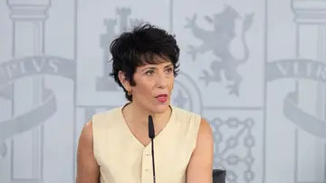 La portavoz del Gobierno y ministra de Inclusión, Seguridad Social y Migraciones, Elma Saiz La portavoz del Gobierno y ministra de Inclusión, Seguridad Social y Migraciones, Elma Saiz
