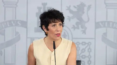 La portavoz del Gobierno y ministra de Inclusión, Seguridad Social y Migraciones, Elma Saiz La portavoz del Gobierno y ministra de Inclusión, Seguridad Social y Migraciones, Elma Saiz