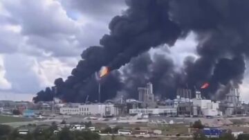 Explosi&oacute;n de una planta de gas