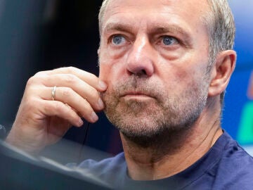 Hansi Flick, en la rueda de prensa previa al Barcelona - Athletic