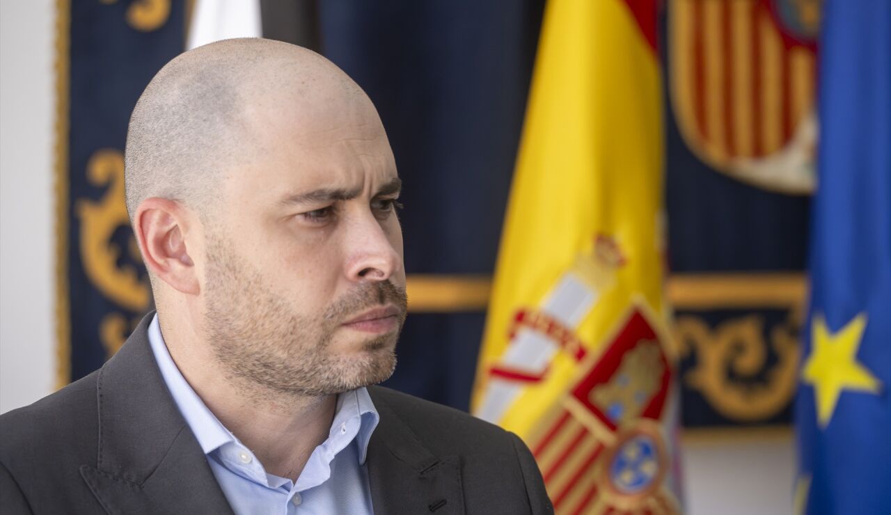 El delegado del Gobierno en Ceuta, Miguel &Aacute;ngel P&eacute;rez Triano.