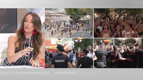 Rebeca Crespo carga contra el que considera el "objetivo" del Gobierno Rebeca Crespo carga contra el que considera el "objetivo" del Gobierno