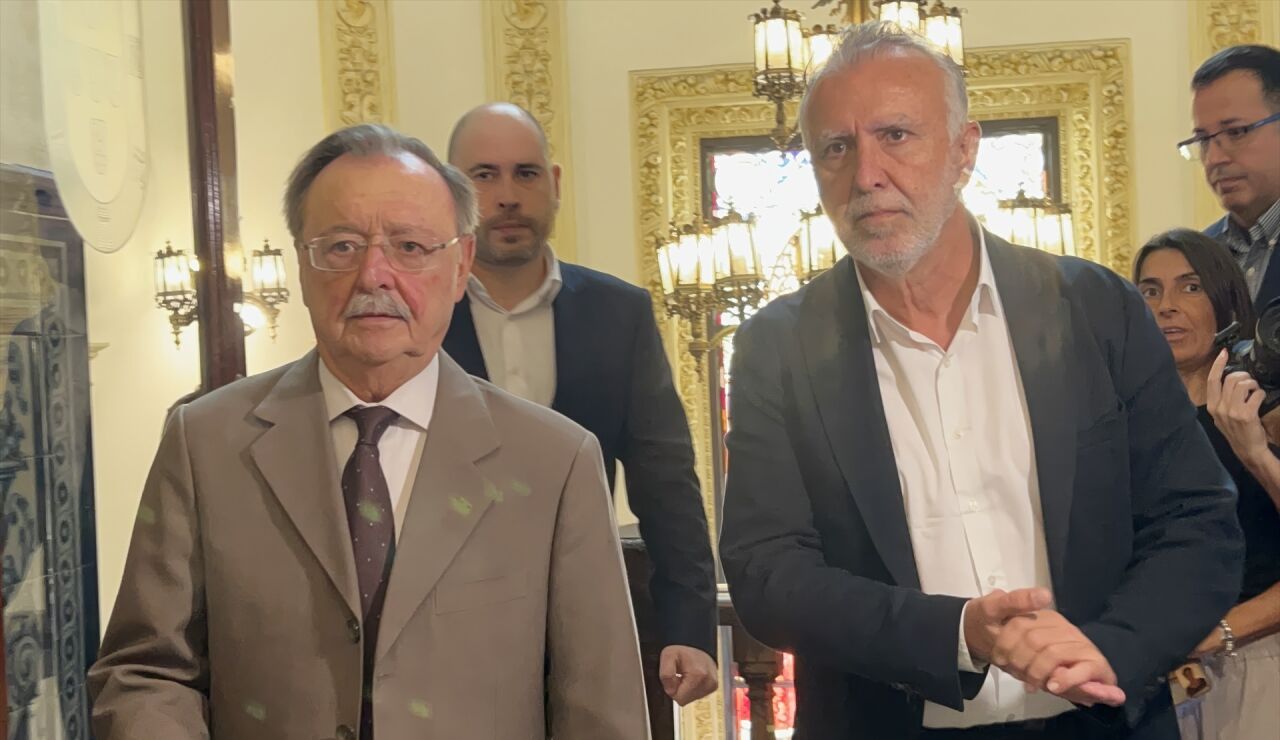 Juan Jes&uacute;s Vivas y &Aacute;ngel V&iacute;ctor Torres