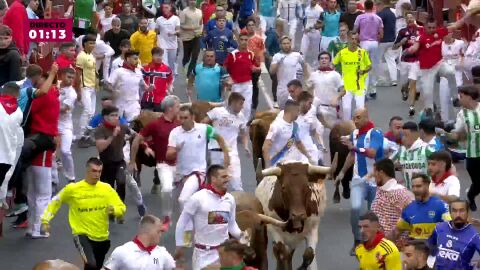 Encierro del jueves en Sanse 2026