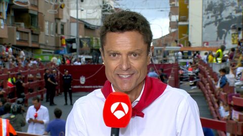 Javier Gallego en los encierros de San Sebasti&aacute;n de los Reyes