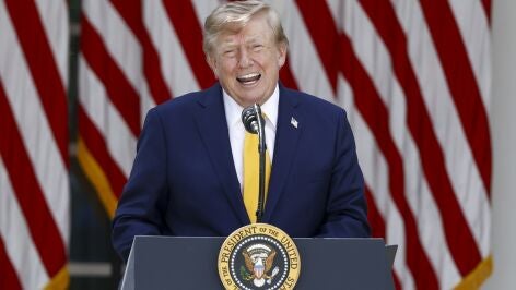El presidente de EE.UU., Donald Trump.