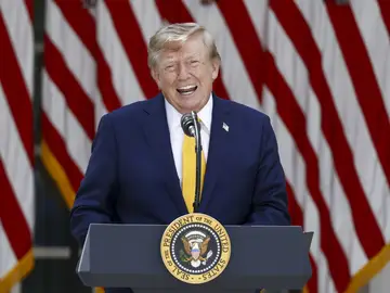 El presidente de EE.UU., Donald Trump. El presidente de EE.UU., Donald Trump.