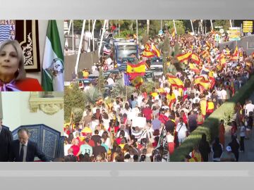 Las l&aacute;grimas de Mar&iacute;a Jos&eacute; Garc&iacute;a-Pelayo tras pisar Ceuta