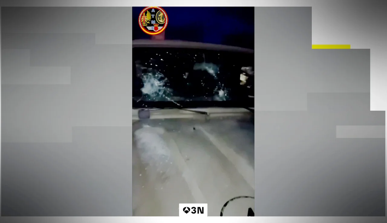 Coche de los militares en Ceuta