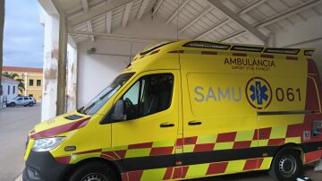 Ambulancia en Es Mercadal, Menorca