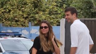Gerard Piqu&eacute; y Clara Ch&iacute;a