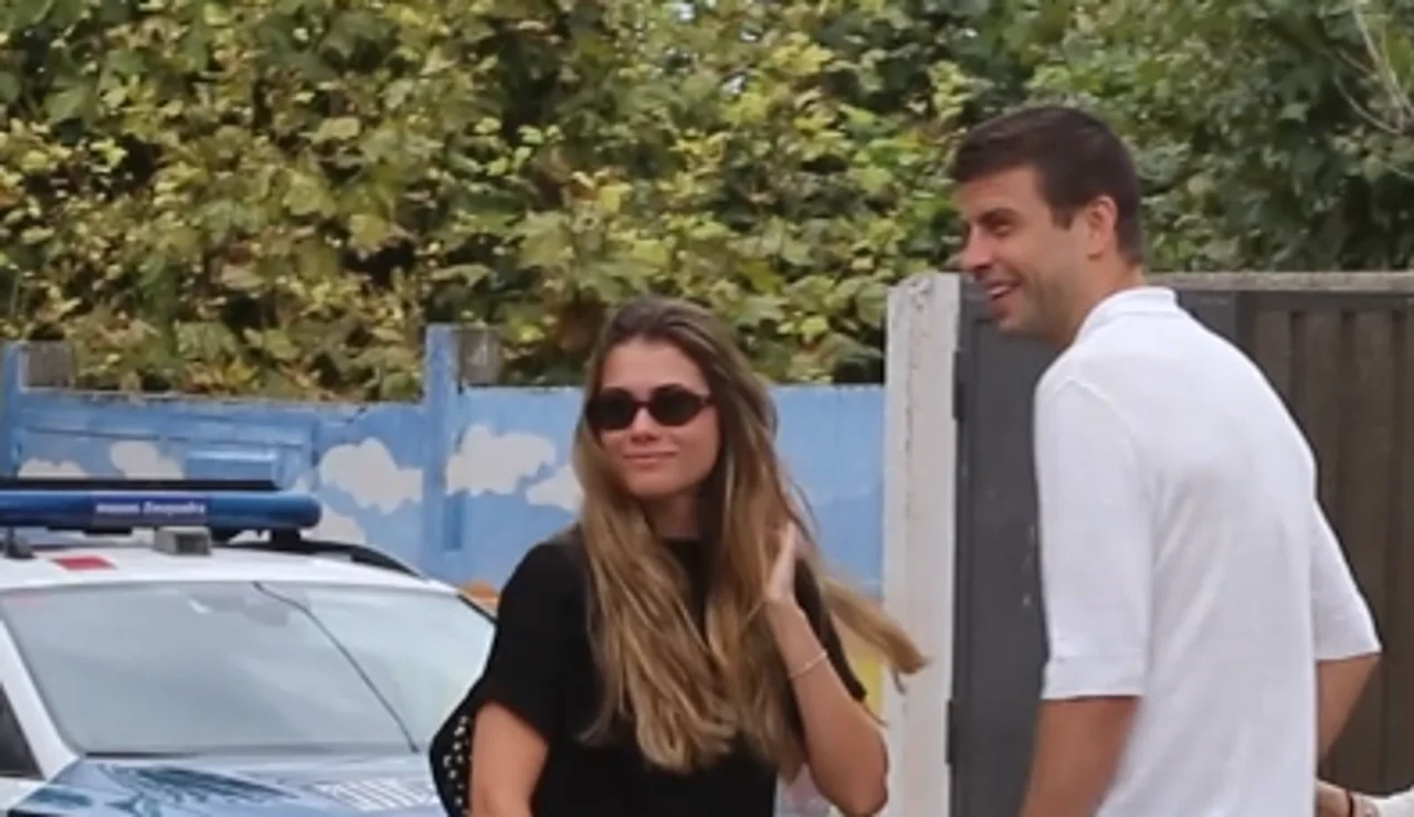 Gerard Piqué y Clara Chía