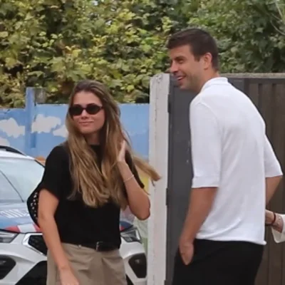 Gerard Piqué y Clara Chía