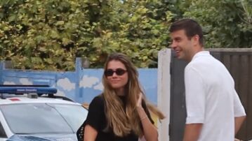 Gerard Piqu&eacute; y Clara Ch&iacute;a