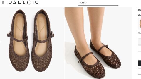 Zapatos de rafia