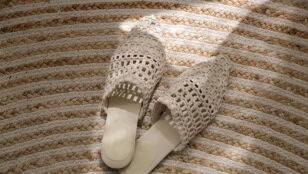 Zapatos de rafia