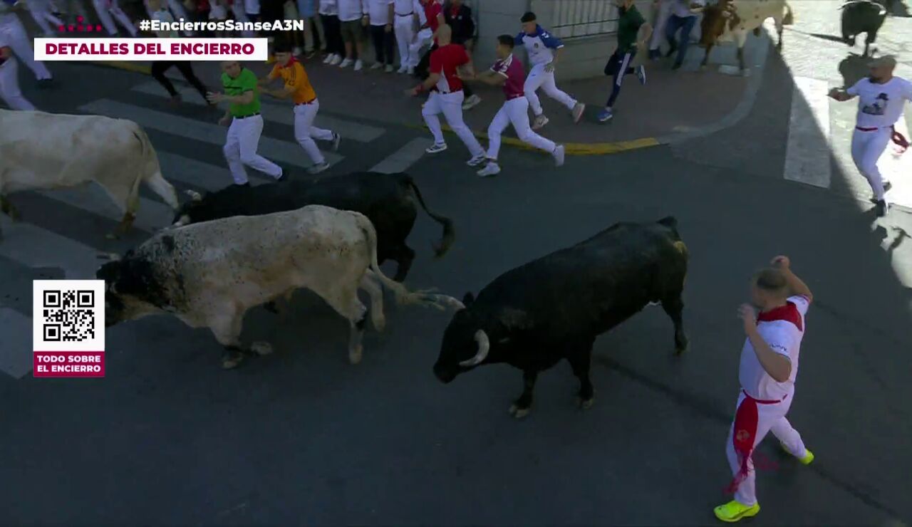 As&iacute; ha sido el quinto encierro de San Sebasti&aacute;n de Los Reyes 2026