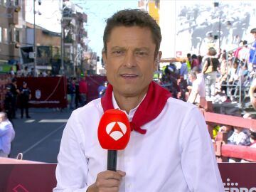 Javier Gallego en los encierros de San Sebasti&aacute;n de Los Reyes