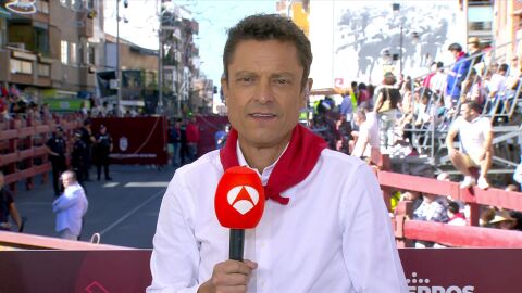Javier Gallego en los encierros de San Sebasti&aacute;n de Los Reyes