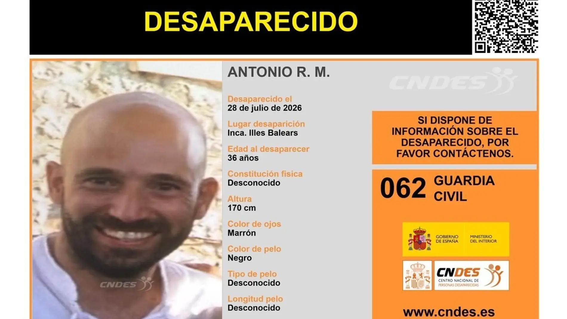 El hombre desaparecido. El hombre desaparecido.