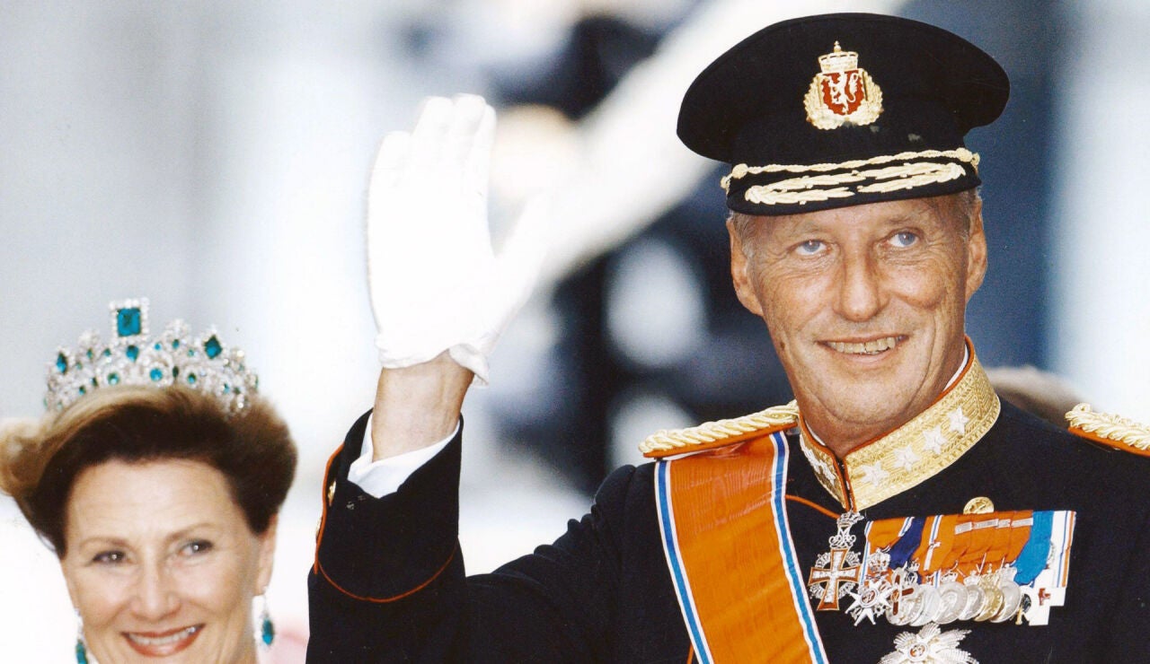 El rey Harald y la reina Sonia