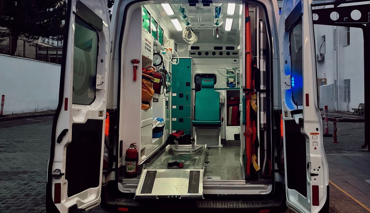 Imagen de archivo de una ambulancia