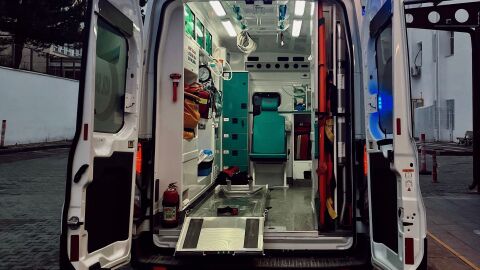 Imagen de archivo de una ambulancia