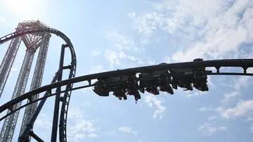 Una atracción en el Parque Warner de Madrid, a 3 de julio de 2025, en Madrid (España). Una atracción en el Parque Warner de Madrid, a 3 de julio de 2025, en Madrid (España).
