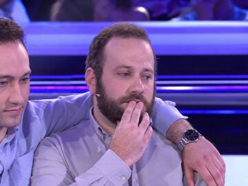 Juan y Em&eacute;rito, concursantes de Atrapa un mill&oacute;n