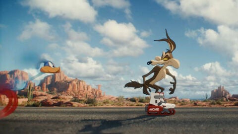 Escena de Coyote vs. Acme