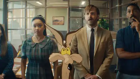 Escena de Coyote vs. Acme con Will Forte Escena de Coyote vs. Acme con Will Forte