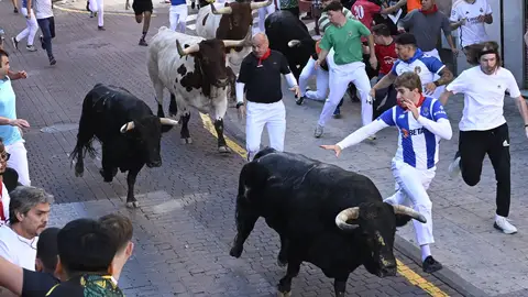 Imagen de un encierro en San Sebastián de los Reyes Imagen de un encierro en San Sebastián de los Reyes