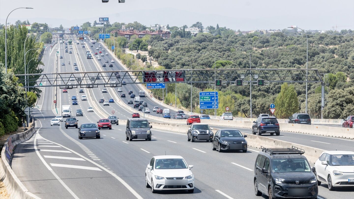 Tr&aacute;fico en carreteras