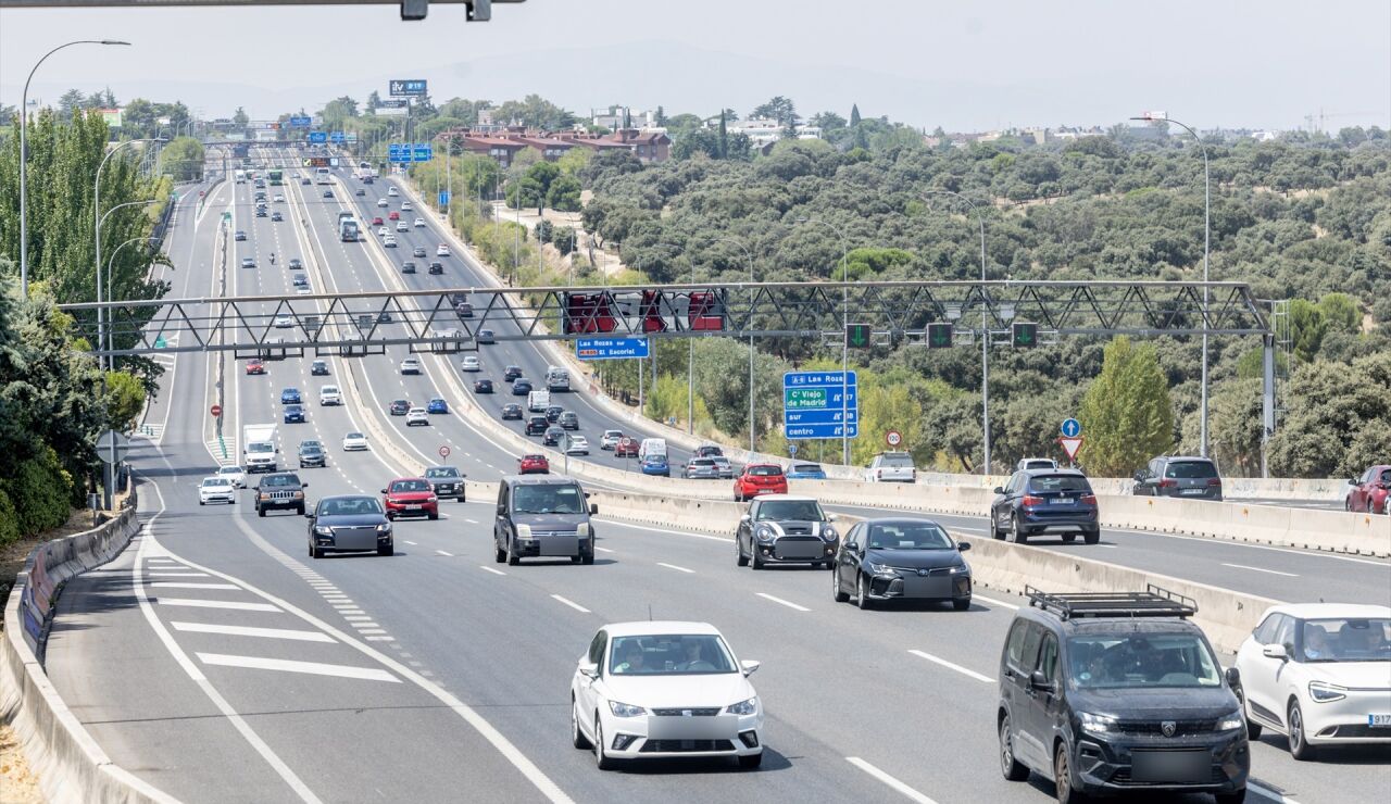 Tr&aacute;fico en carreteras